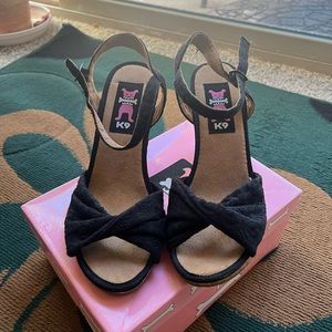 K9 Black Ariel High Heels size 9-91/2